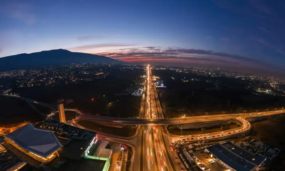 Bulgarien Autobahnnetz und Vignetten-System